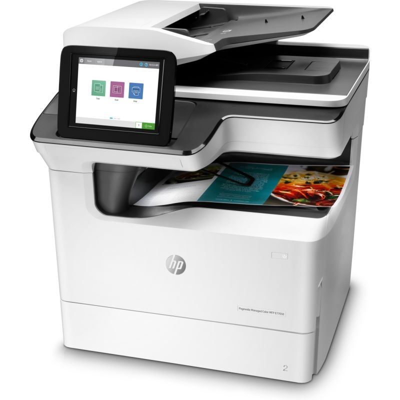 Impressora multifuncional HP PageWide E77650